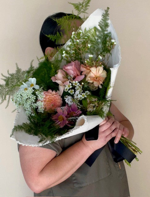 Canvas Wrapped Bouquet