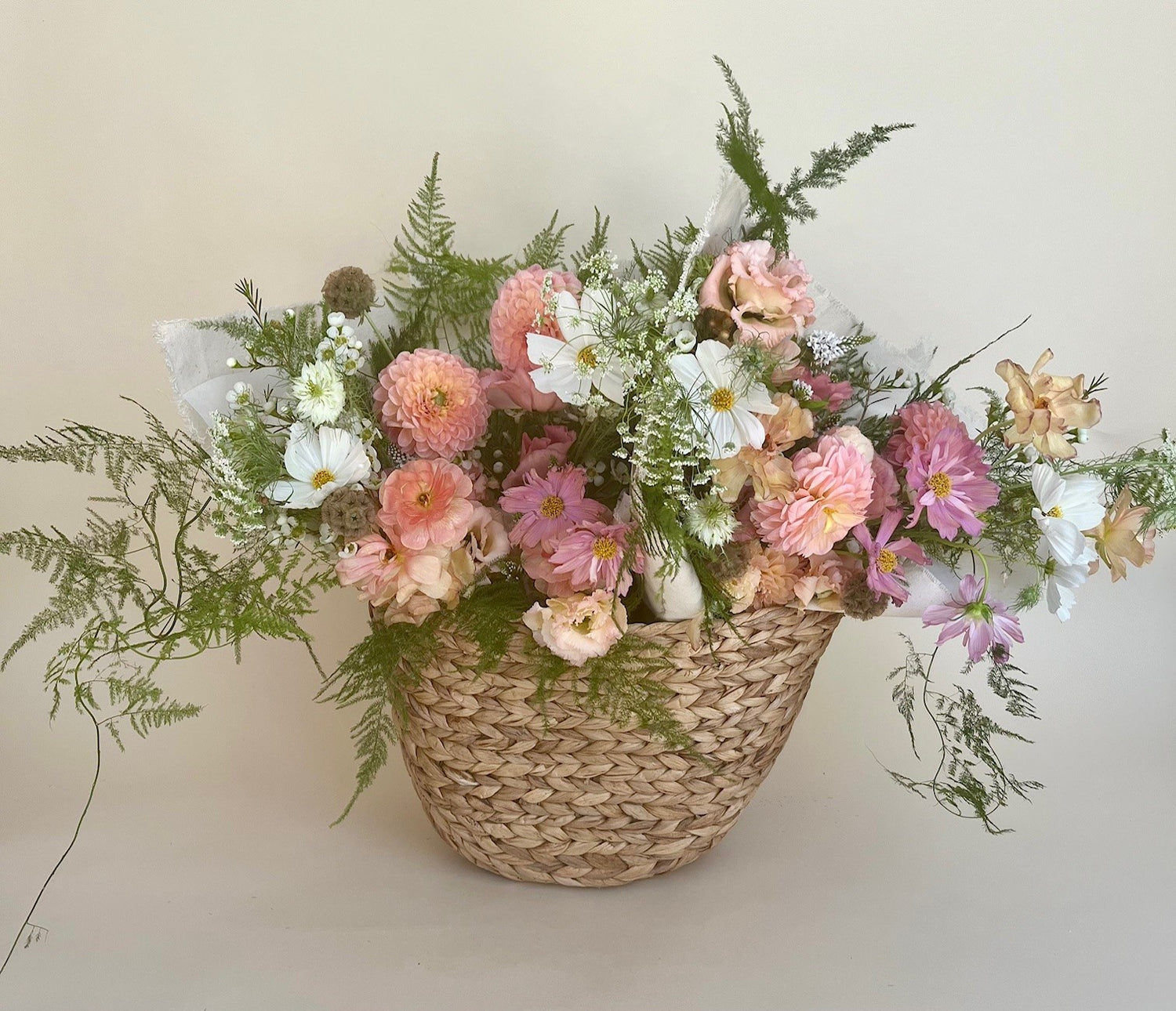 Canvas Wrapped Bouquet